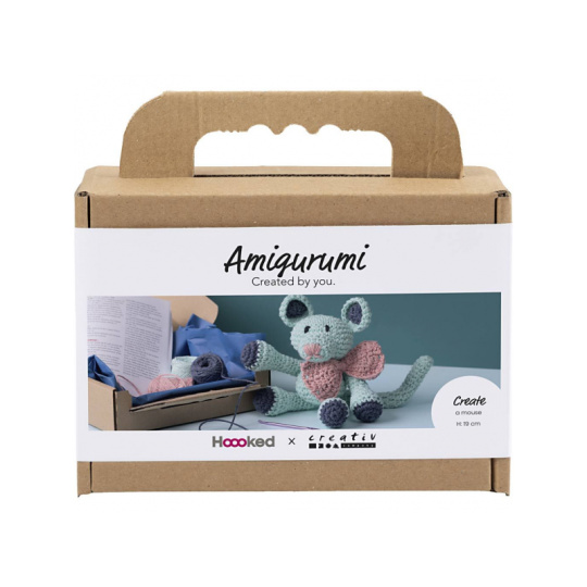 Sada na háčkování Amigurumi myška Sada na háčkování Amigurumi myška