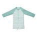 Plavky dlouhý rukáv Stripes Surf Blue vel. 98/104