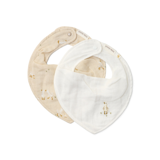 Bryndáček bandana 2 ks Husa Newborn Naturals