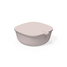 CHICCO Miska s víkem stohovatelná pink 6m+ CHICCO Miska s víkem stohovatelná pink 6m+