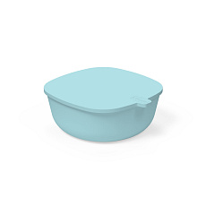 CHICCO Miska s víkem stohovatelná blue 6m+ CHICCO Miska s víkem stohovatelná blue 6m+
