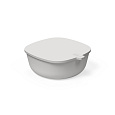 CHICCO Miska s víkem stohovatelná grey 6m+