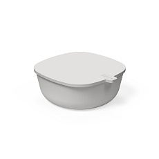 CHICCO Miska s víkem stohovatelná grey 6m+ CHICCO Miska s víkem stohovatelná grey 6m+
