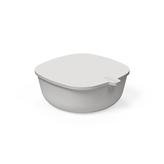 CHICCO Miska s víkem stohovatelná grey 6m+ CHICCO Miska s víkem stohovatelná grey 6m+