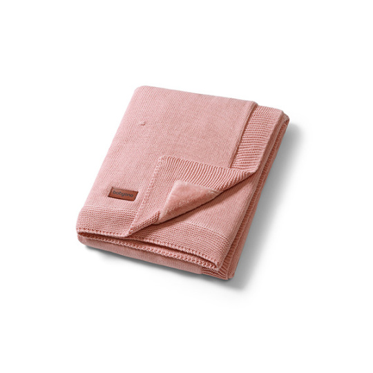 BABYONO Deka z přírodní bavlny 75 x 100 cm pink 0m+