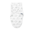 INGENUITY Zavinovačka SwaddleMe™ Ulitka bavlna 1 TOG 0-3m Elephant