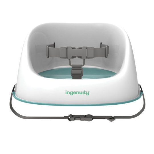 INGENUITY Podsedák na jídelní židličku Simplicity Seat™ Teal 6m+, do 15kg