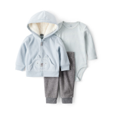 CARTER'S Set 3dílný body dl. rukáv ,mikina,kalhoty blue chlapec NB/vel.56 CARTER'S Set 3dílný body dl. rukáv ,mikina,kalhoty blue chlapec NB/vel.56