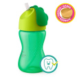 Philips AVENT Hrneček s ohebným brčkem 300 ml chlapec+dárek PETITE&MARS Miska 6m+