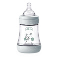 CHICCO Láhev kojenecká antikoliková Perfect5 150 ml neutral pomalý průtok 0m+