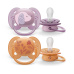 Philips AVENT Šidítko Ultrasoft Premium Zvířátko 6-18m dívka, 2 ks