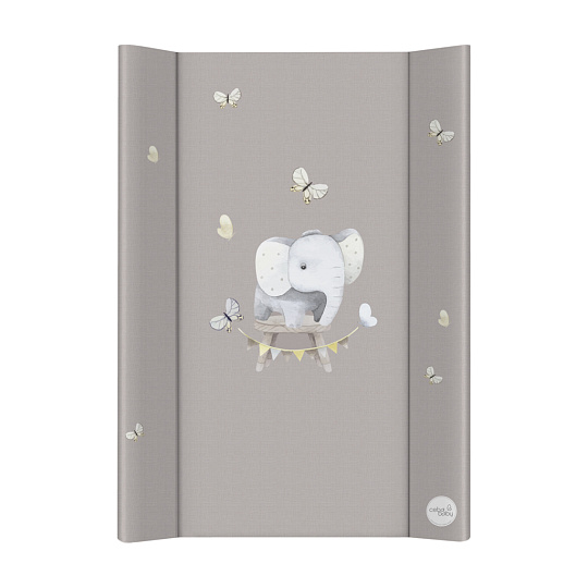 CEBA BABY Podložka přebalovací 2-hranná měkká (50x70) Basic Little Elephant CEBA BABY Podložka přebalovací 2-hranná měkká (50x70) Basic Little Elephant