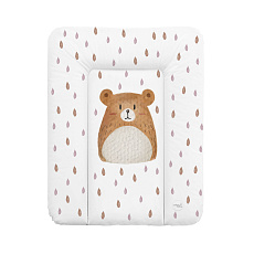 CEBA BABY Podložka přebalovací měkká malá (50x70) Basic Bear Buddy