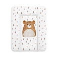 CEBA BABY Podložka přebalovací měkká malá (50x70) Basic Bear Buddy