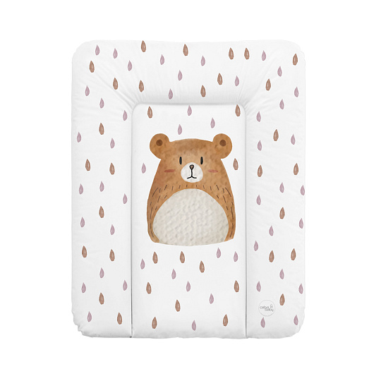 CEBA BABY Podložka přebalovací měkká malá (50x70) Basic Bear Buddy CEBA BABY Podložka přebalovací měkká malá (50x70) Basic Bear Buddy