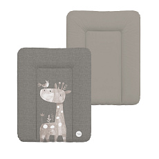CEBA BABY Podložka přebalovací měkká malá (50x70) Basic Friendly Giraffe