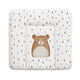 CEBA BABY Podložka přebalovací měkká střední (75x72) Basic Bear Buddy