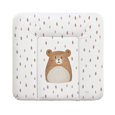 CEBA BABY Podložka přebalovací měkká střední (75x72) Basic Bear Buddy