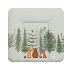 CEBA BABY Podložka přebalovací měkká střední (75x72) Basic Forest Companions