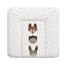 CEBA BABY Podložka přebalovací měkká střední (75x72) Basic Cute Animals