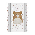 CEBA BABY Podložka přebalovací 2-hranná s pevnou deskou (50x70) Bear Buddy