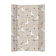 CEBA BABY Podložka přebalovací 2-hranná s pevnou deskou (50x70) Ultra Light Crazy Ducks