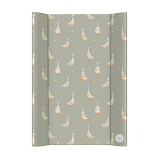 CEBA BABY Podložka přebalovací 2-hranná s pevnou deskou (50x70) Ultra Light Little Ducks