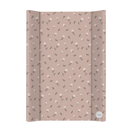 CEBA BABY Podložka přebalovací 2-hranná s pevnou deskou (50x70) Basic Petite Blossoms CEBA BABY Podložka přebalovací 2-hranná s pevnou deskou (50x70) Basic Petite Blossoms