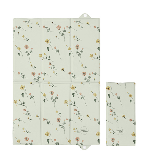 CEBA BABY Podložka přebalovací cestovní (60x40) Basic Floral Breeze CEBA BABY Podložka přebalovací cestovní (60x40) Basic Floral Breeze