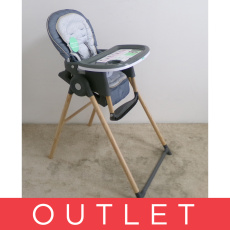 INGENUITY Židle jídelní Deluxe 7v1 Proper Positioner™ Chambray 0m+ do 23 kg