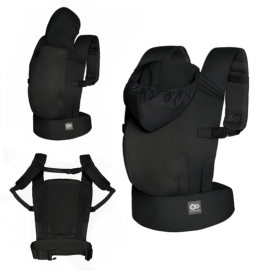 KINDERKRAFT Nosítko dětské CarryBee Black KINDERKRAFT Nosítko dětské CarryBee Black