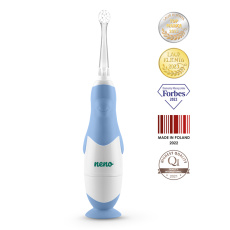 NENO Kartáček zubní elektrický Denti Blue 0-3r NENO Kartáček zubní elektrický Denti Blue 0-3r