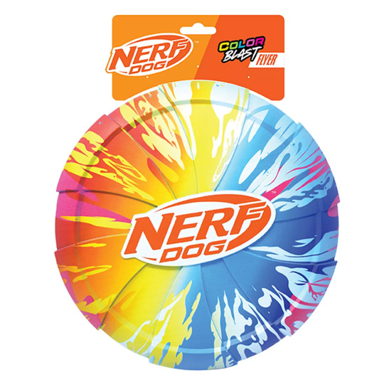 NERF DOG Hračka pro psy disk s barevným úchopem 24 cm NERF DOG Hračka pro psy disk s barevným úchopem 24 cm