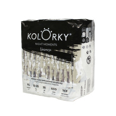 KOLORKY Ekoplenky noční jednorázové Night Moments, Vesmír XL (12-25 kg), 25 ks KOLORKY Ekoplenky noční jednorázové Night Moments, Vesmír XL (12-25 kg), 25 ks
