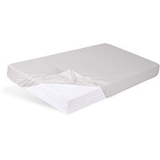 BABYMATEX Prostěradlo napínací Jersey 60x120cm světle šedé BABYMATEX Prostěradlo napínací Jersey 60x120cm světle šedé