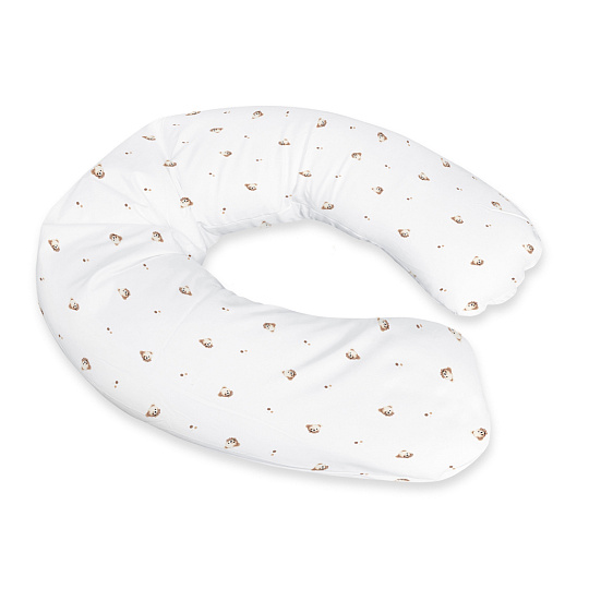 BABYMATEX Polštář na kojení polohovací Relax Jersey 190cm Medvídek BABYMATEX Polštář na kojení polohovací Relax Jersey 190cm Medvídek