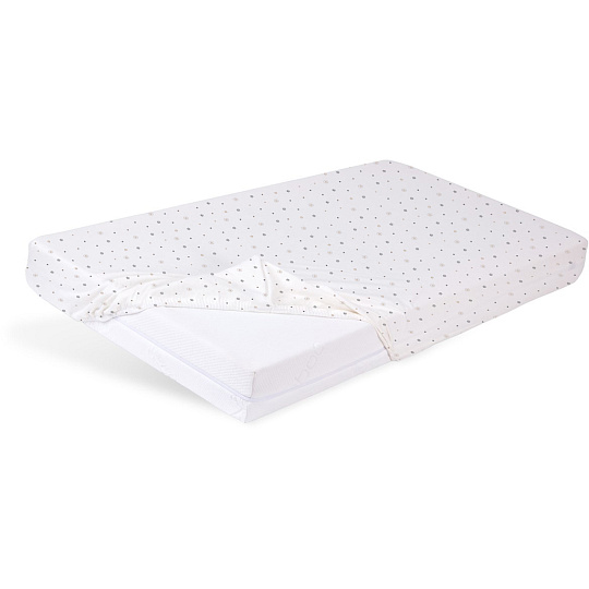 BABYMATEX Prostěradlo napínací Jersey 60x120cm Hvězdičky