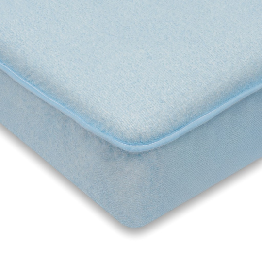 Nepromokavé prostěradlo New Baby 120x60 světle modré Nepromokavé prostěradlo New Baby 120x60 světle modré