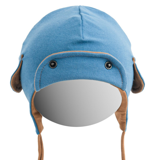 Jarní kojenecká čepička New Baby Special One modrá Jarní kojenecká čepička New Baby Special One modrá