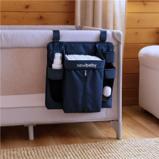 Organizér na postýlku Maxi New Baby modrý
