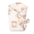 Dětská zavinovačka New Baby Love Teddy bear 80x80 cm beige