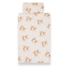 2-dílné ložní povlečení New Baby Love Teddy Bear 90/120 cm beige 2-dílné ložní povlečení New Baby Love Teddy Bear 90/120 cm beige