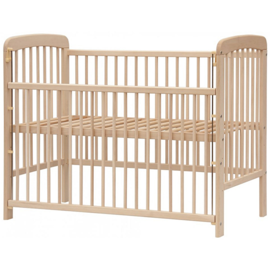 Scarlett Dětská postýlka Scarlett Míša - ECO přírodní (buk) - stahovací bočnice - 120 x 60 cm Scarlett Dětská postýlka Scarlett Míša - ECO přírodní (buk) - stahovací bočnice - 120 x 60 cm