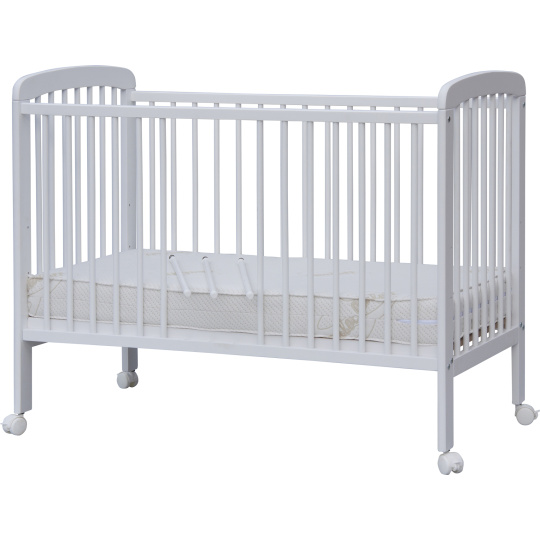 Scarlett Dětská postýlka Scarlett Míša - bílá (buk) - vyndavací příčky - 120 x 60 cm Scarlett Dětská postýlka Scarlett Míša - bílá (buk) - vyndavací příčky - 120 x 60 cm