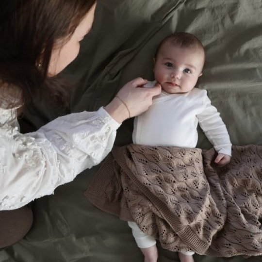 VINTER & BLOOM Deka Moment Organic Taupe Brown