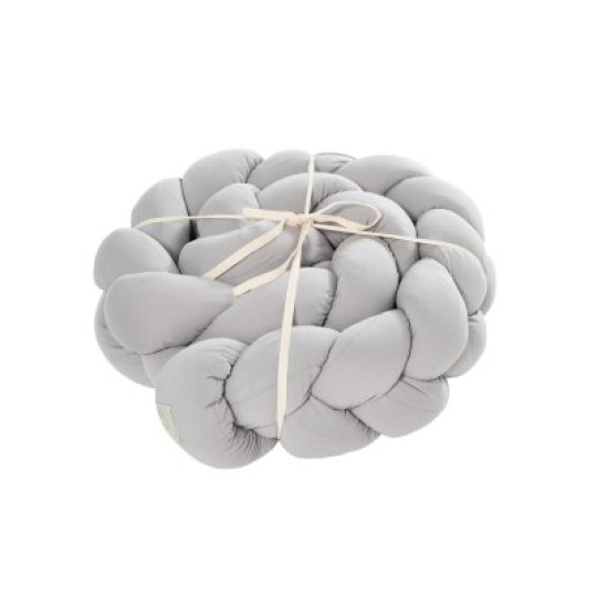 TRÄUMELAND Copánkový mantinel Signature Hellgrau 180 cm TRÄUMELAND Copánkový mantinel Signature Hellgrau 180 cm