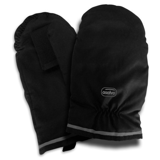 Asalvo UNI rukavice na kočárek black