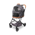 Wonderfold Pet Kočárek P2 pro psy 3v1 do 9kg (kočárek+autosedačka+přepravka) graphite grey