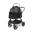Wonderfold Pet Kočárek P3 pro psy 2v1 do 22,7 kg (kočárek+přepravní taška) jet black