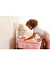 Smoby Postýlka pro panenku Pink Maxi-Cosi&Quinny Co Sleeping Bed  pro 38 cm panenku 4 výškové pozice